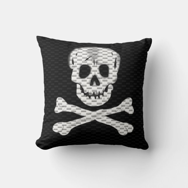 Talk Like a Pirate Day Throw Pillow (Front)
