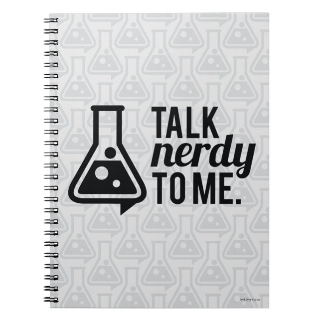 Talk Nerdy Notebook (Front)