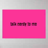 Talk Nerdy