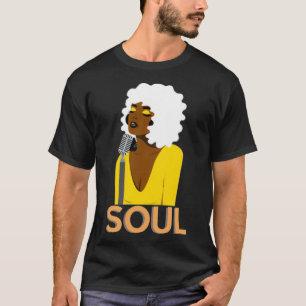 Talk Soul To Me  Vintage Soulful Jazz Music  T-Shirt