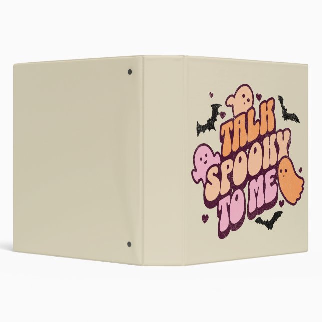 Talk spooky to me binder (Background)