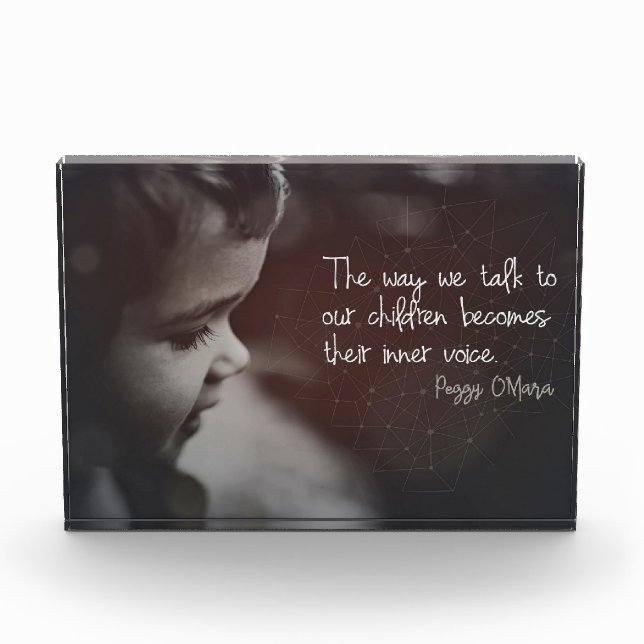 Talk To Our Children Photo Block (Front)