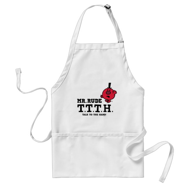 Talk To The Hand Standard Apron (Front)