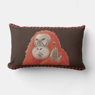 Talk to the Hand Throw Pillow