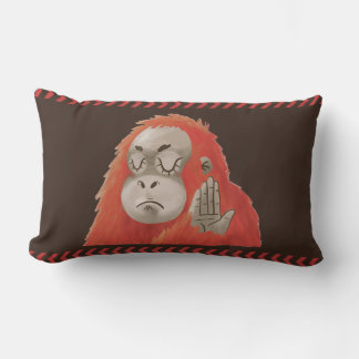 Talk to the Hand Throw Pillow
