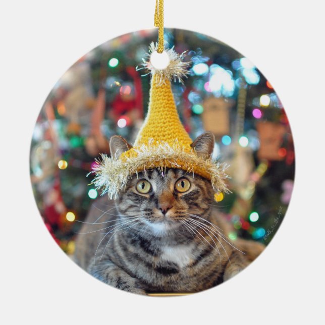 Talk To The Paw 2015 Christmas Ornament (Design 2) (Back)