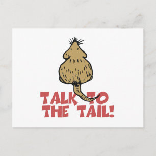 Talk to the Tail Rat Postcard