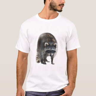 Talk Trash And Find Out Raccoon Tshirt - Funny Rac
