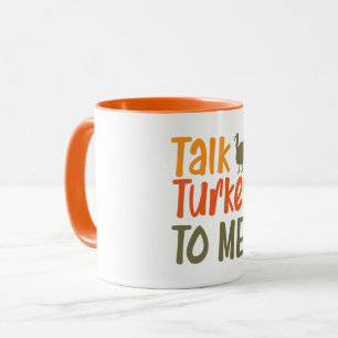 Talk Turkey To Me Combo Mug