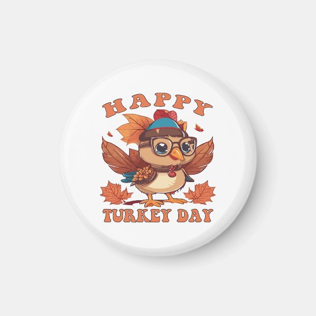 talk turkey to me Thanksgiving Magnet (Front)