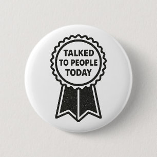 Talked Award 2 Inch Round Button