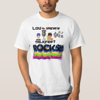 "TALKFEST" RAINBOW ROCKS SHIRT