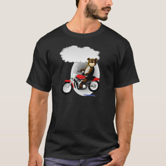 Talking Biker Teddy Bear T-Shirt