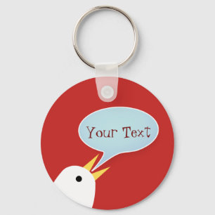 Talking Bird Keychain