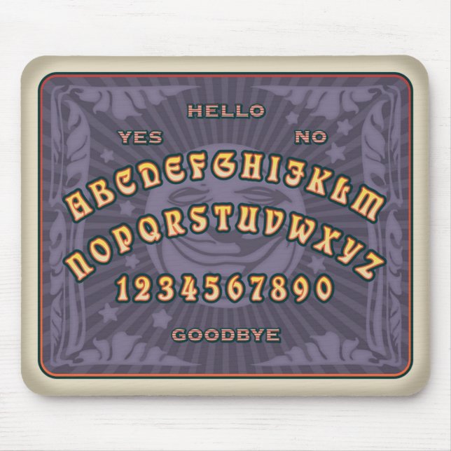 Talking Board (grape) Mouse Pad (Front)