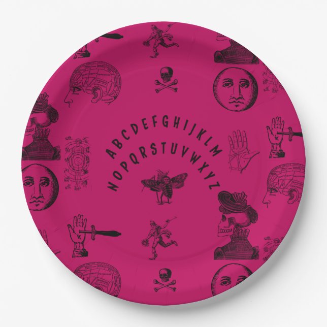 Talking Board Paper Plate (Front)