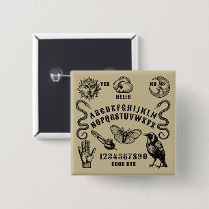 Talking Board Spirit Communication 2 Inch Square Button