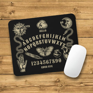Talking Board Spirit Communication Mouse Pad