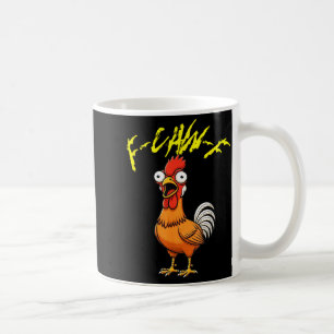 Talking Funny Chicken Coffee Mug