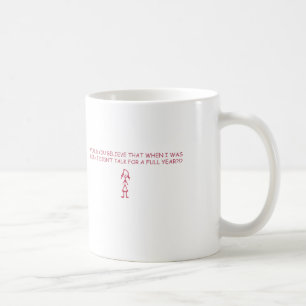 TALKING GIRL COFFEE MUG