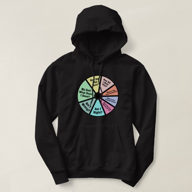 Talking Heads T-ShirtOnce In A Lifetime Pie Chart  Hoodie (Design Front)