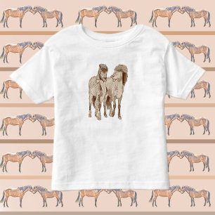 Talking Icelandic horses Toddler T-shirt