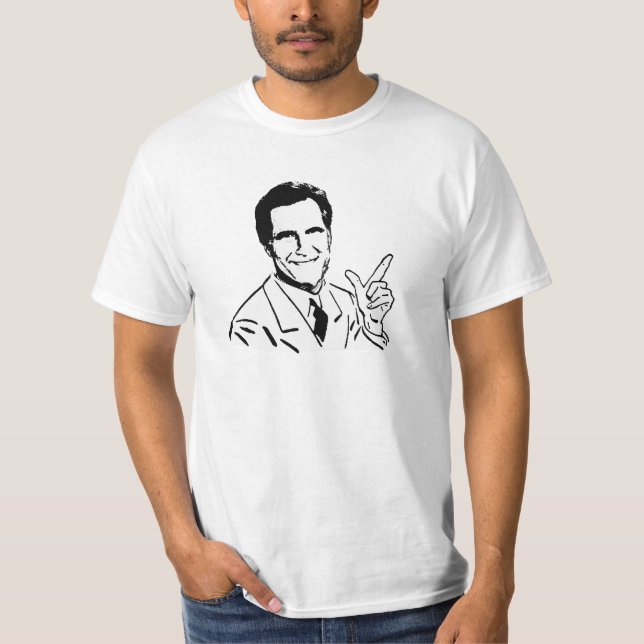 Talking Mitt Romney T-Shirt (Front)