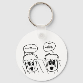 Talking Muffin Keychain