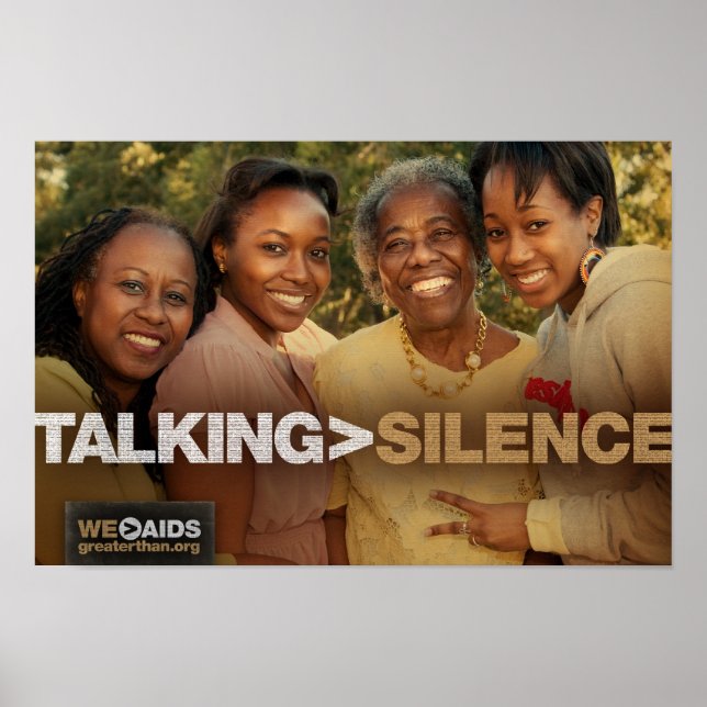 Talking > Poster des générations de silence (Devant)