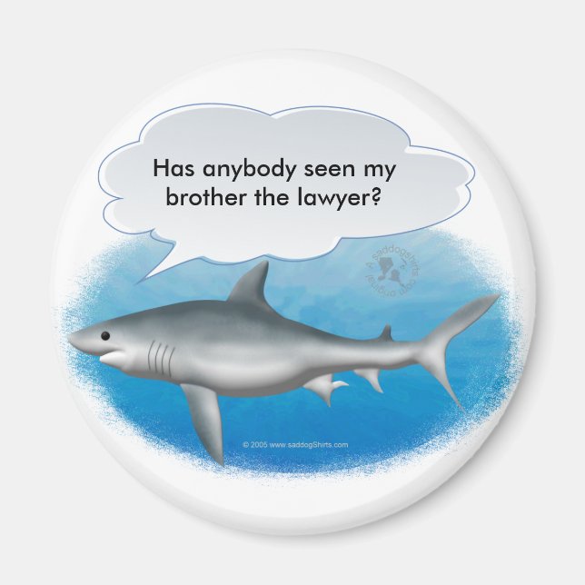 Talking Shark Magnet (Front)