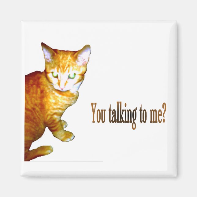 Talking To Me - Magnet (Front)