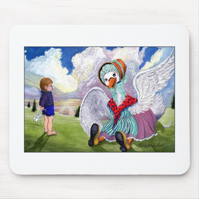 Talking to Mother Goose Mouse Pad (Front)