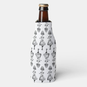 Tall Alice from Alice in Wonderland CUSTOM COLOR Bottle Cooler