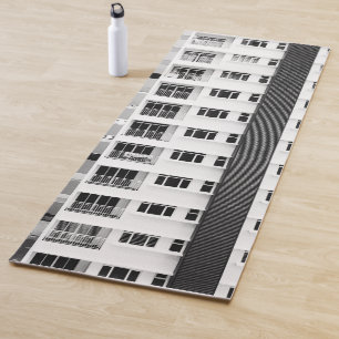 Tall Apartment Complex Yoga Mat