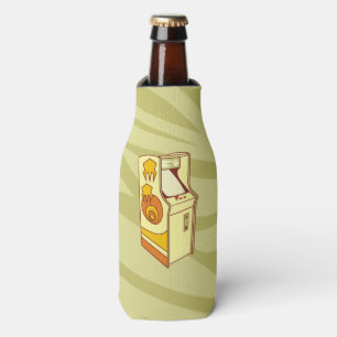 Tall arcade game console bottle cooler