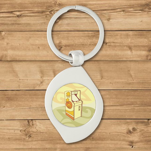 Tall arcade game console keychain (Creator Uploaded)
