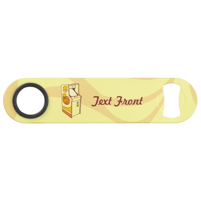 Tall arcade game console speed bottle opener (Front (Horizontal))