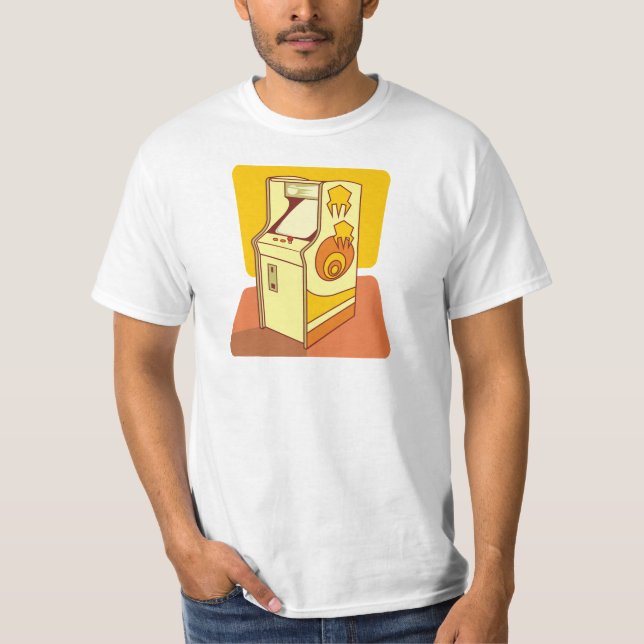 Tall arcade game console T-Shirt (Front)