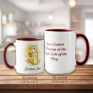Tall arcade jeu console mug