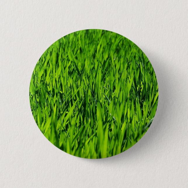 Tall Blades of Grass 2 Inch Round Button (Front)