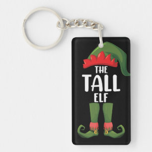 Tall Elf Matching Family Christmas  Keychain