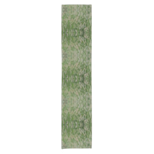 Tall Green Grasses Seeds Short Table Runner
