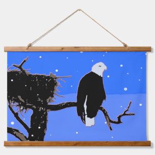 tall hanging tapestry
