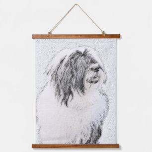 tall hanging tapestry