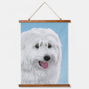 tall hanging tapestry