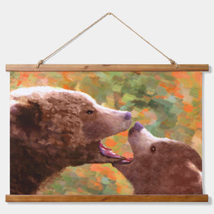 tall hanging tapestry