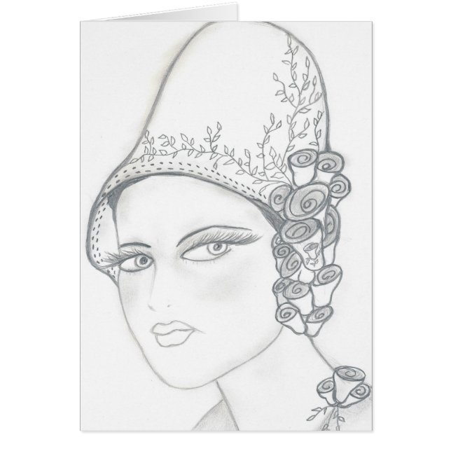Tall Hat Flapper (Front)