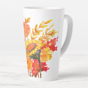 Tall latte mug