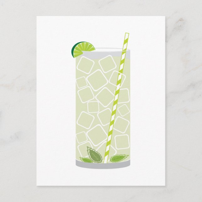 Tall Mojito Postcard (Front)