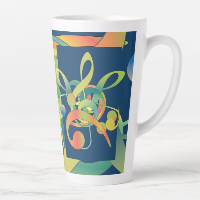Tall Mug avec design graphique par Pat Willard Des (Droite)